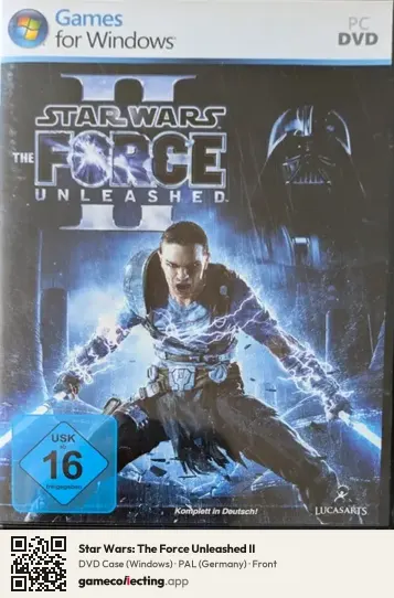Star Wars: The Force Unleashed II Computer, Germany box front