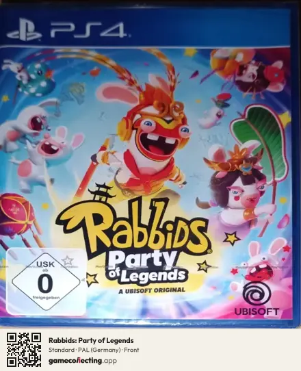 Rabbids: Party of Legends PlayStation 4, Germany box front