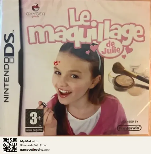 My Make-Up Nintendo DS, PAL box front