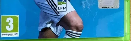 FIFA 19, the PEGI square on its front