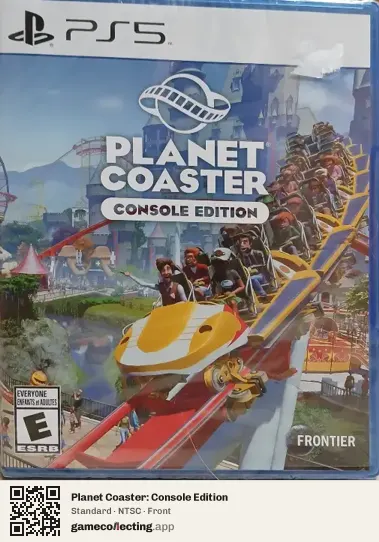 Planet Coaster: Console Edition PlayStation 5, NTSC box front