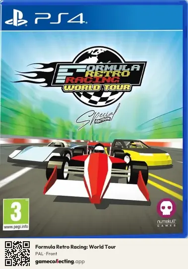 Formula Retro Racing: World Tour PlayStation 4, PAL box front