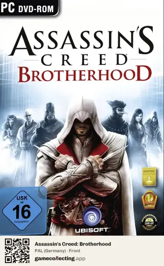 Assassin's Creed: Brotherhood Computer, Germany box front
