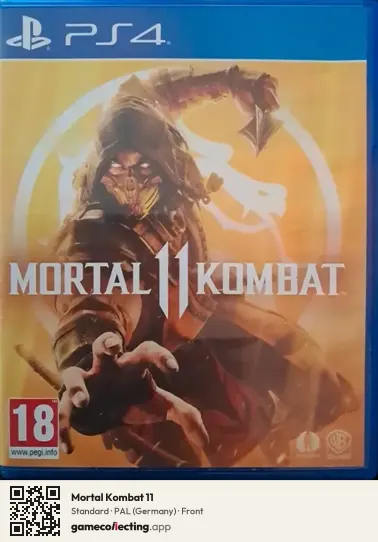 Mortal Kombat 11 PlayStation 4, Germany box front