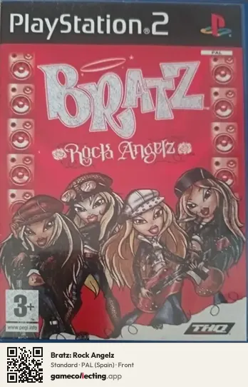 Bratz: Rock Angelz PlayStation 2, Spain box front