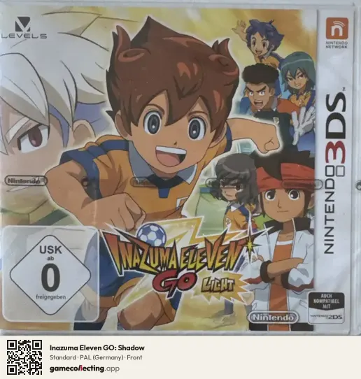 Inazuma Eleven GO: Shadow Nintendo 3DS, Germany box front