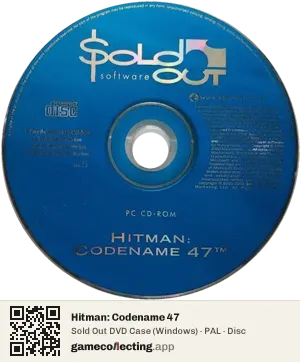 Hitman: Codename 47 Computer, PAL disc
