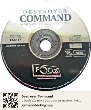 Destroyer Command Computer, PAL disc