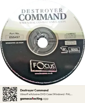 Destroyer Command Computer, PAL disc