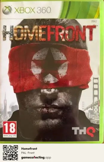 Homefront Xbox 360, PAL box front