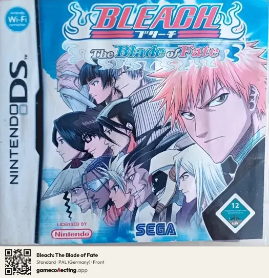 Bleach: The Blade of Fate Nintendo DS, Germany box front