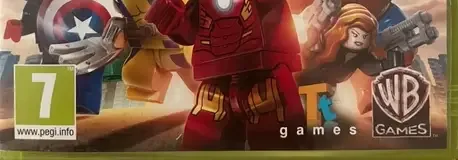 LEGO Marvel Super Heroes, the PEGI square on its front