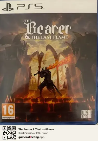 The Bearer & The Last Flame PlayStation 5, PAL box front