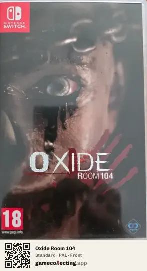 Oxide Room 104 Nintendo Switch, PAL box front