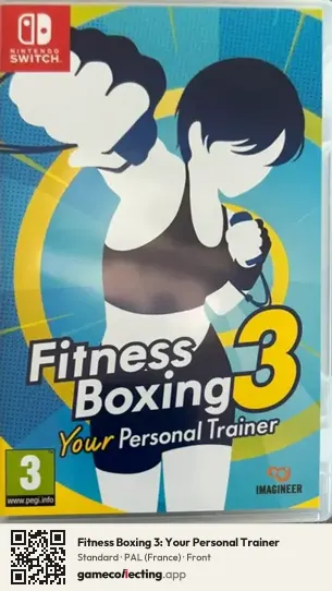 Fitness Boxing 3: Your Personal Trainer Nintendo Switch, France box front