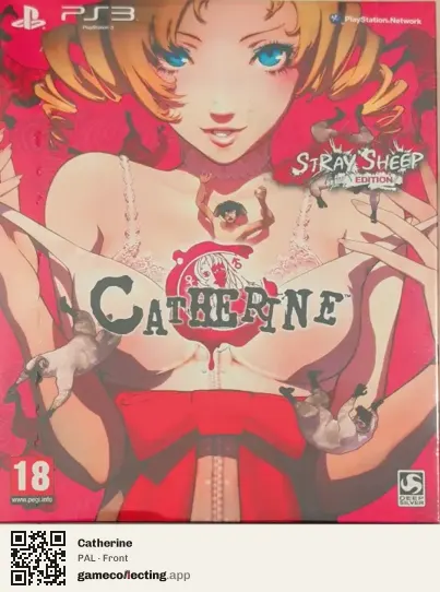 Catherine PlayStation 3, PAL box front