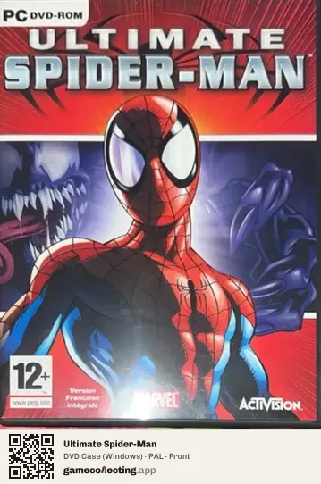 Ultimate Spider-Man Computer, PAL box front