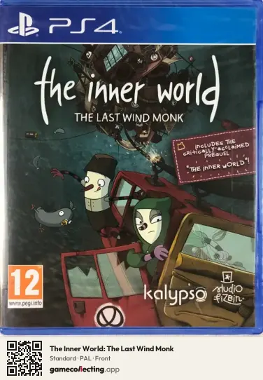 The Inner World: The Last Wind Monk PlayStation 4, PAL box front