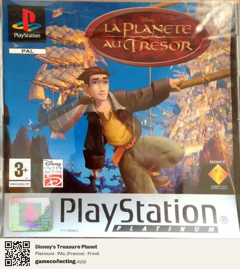 Disney's Treasure Planet PlayStation, France box front