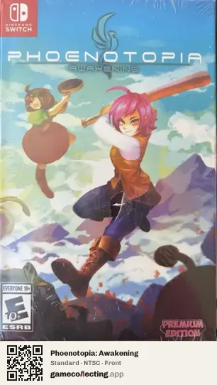 Phoenotopia: Awakening Nintendo Switch, NTSC box front