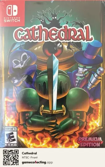 Cathedral Nintendo Switch, NTSC box front