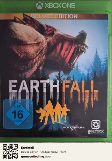 Earthfall Xbox One, Germany box front