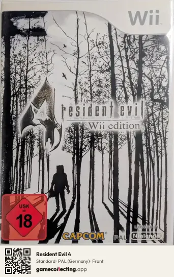Resident Evil 4 Nintendo Wii, Germany box front