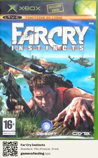 Far Cry Instincts Xbox, France box front