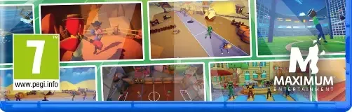 40 Sports Games in 1, the PEGI square on its front
