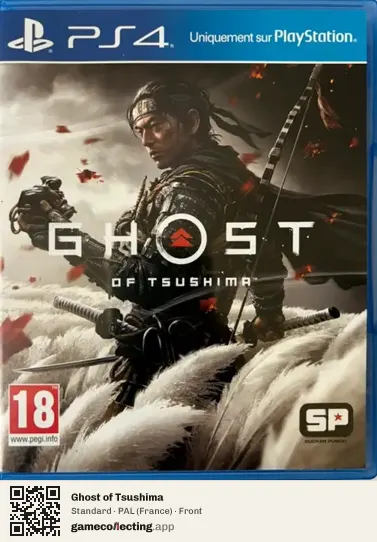 Ghost of Tsushima PlayStation 4, France box front
