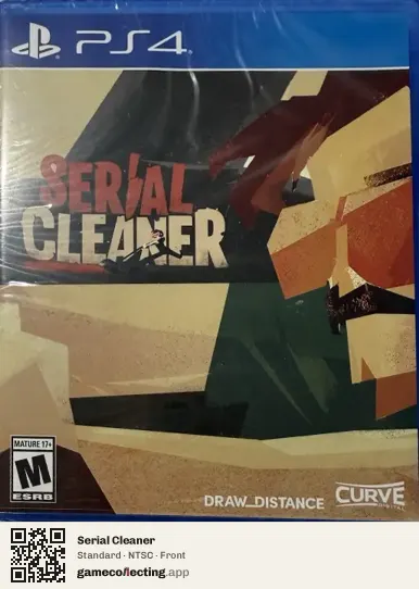 Serial Cleaner PlayStation 4, NTSC box front