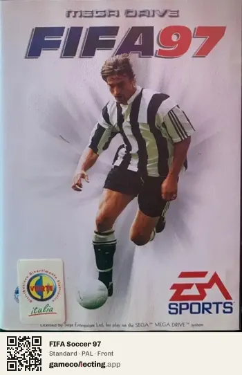 FIFA Soccer 97 Sega Mega Drive / Genesis, PAL box front