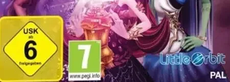 Monster High: 13 Wishes, the USK square on its front