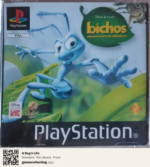 A Bug's Life PlayStation, Spain box front