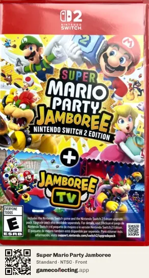 Super Mario Party Jamboree Nintendo Switch 2, NTSC box front