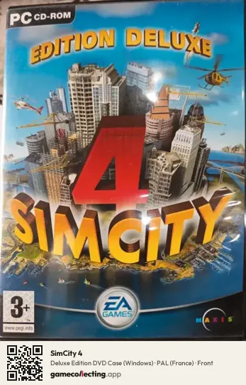 SimCity 4 Computer, France box front