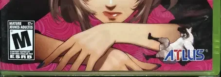 Catherine, the ESRB box on its front