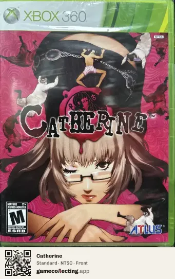 Catherine Xbox 360, NTSC box front