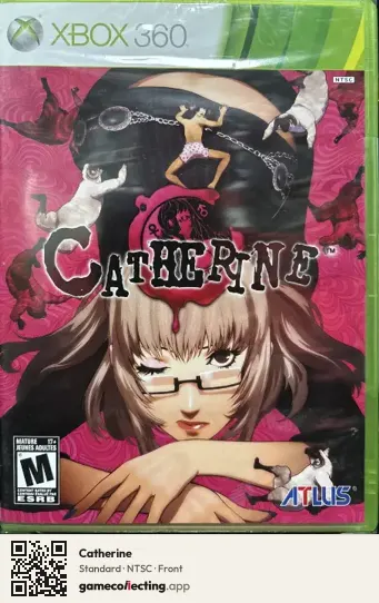 Catherine Xbox 360, NTSC box front