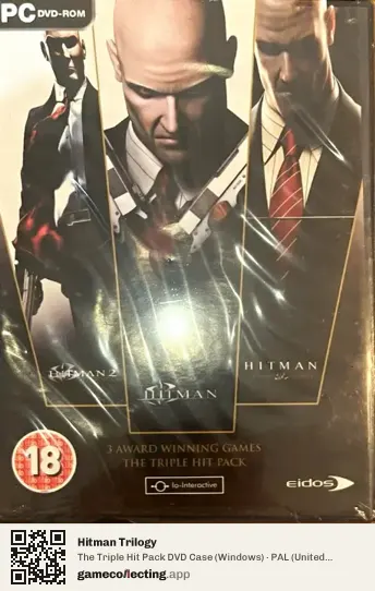 Hitman Trilogy Computer, United Kingdom box front