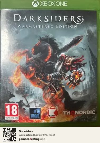 Darksiders Xbox One, PAL box front