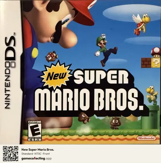 New Super Mario Bros. Nintendo DS, NTSC box front