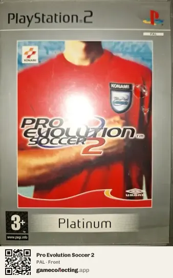 Pro Evolution Soccer 2 PlayStation 2, PAL box front