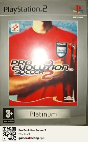 Pro Evolution Soccer 2 PlayStation 2, PAL box front