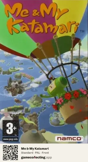 Me & My Katamari PlayStation Portable, PAL box front