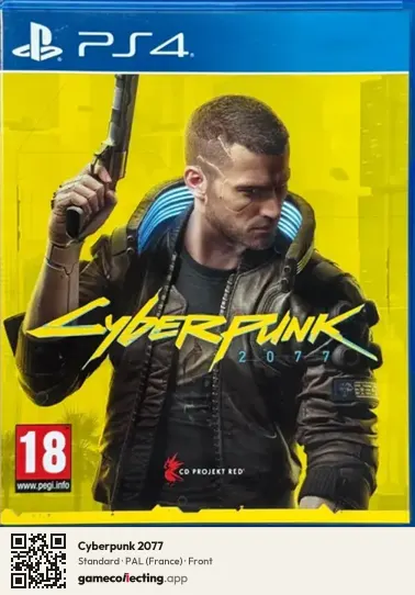 Cyberpunk 2077 PlayStation 4, France box front