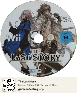 The Last Story Nintendo Wii, PAL disc