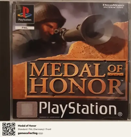 Medal of Honor PlayStation, Germany box front