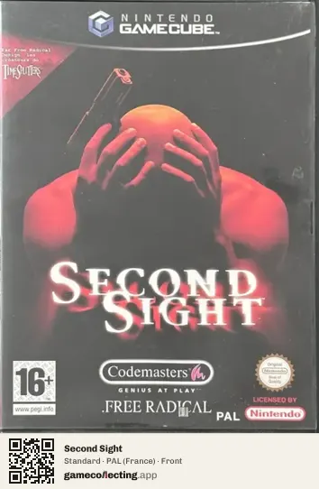 Second Sight Nintendo GameCube, France box front