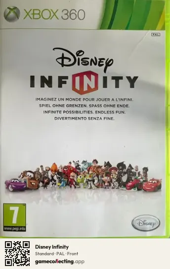 Disney Infinity Xbox 360, PAL box front